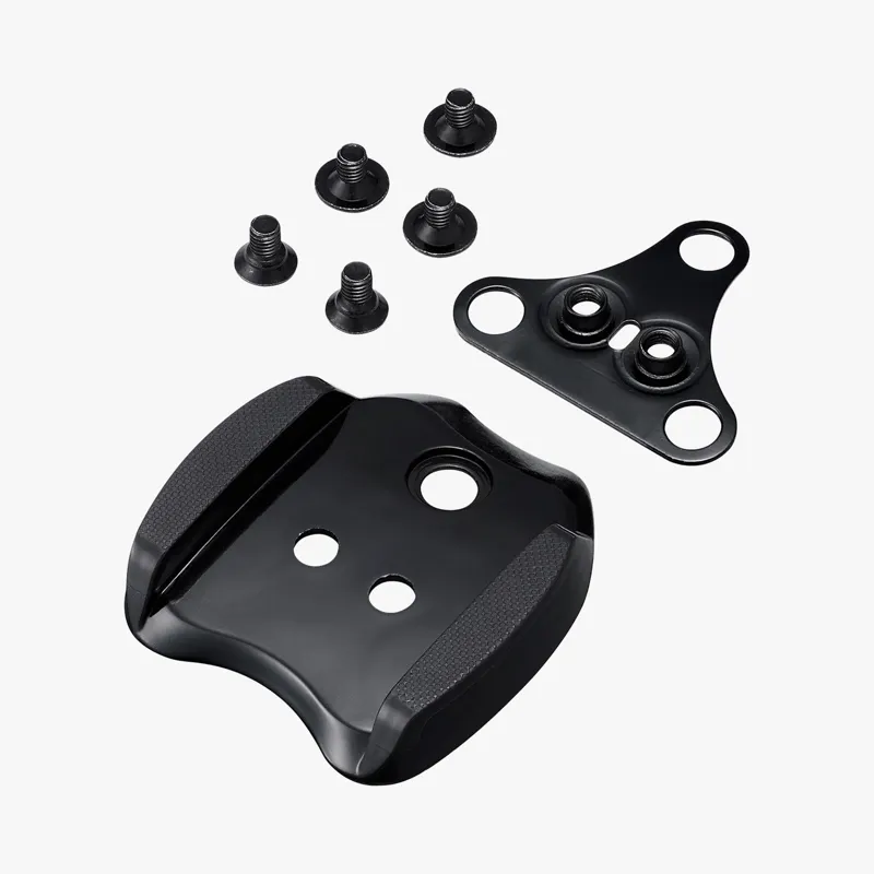 Shimano SM-SH41 SPD Cleat Pontoons For Spd-Sl Road Shoes w/CLEAT BOLTS for SHIMANO 3-HOLE OUTSOLES in Black